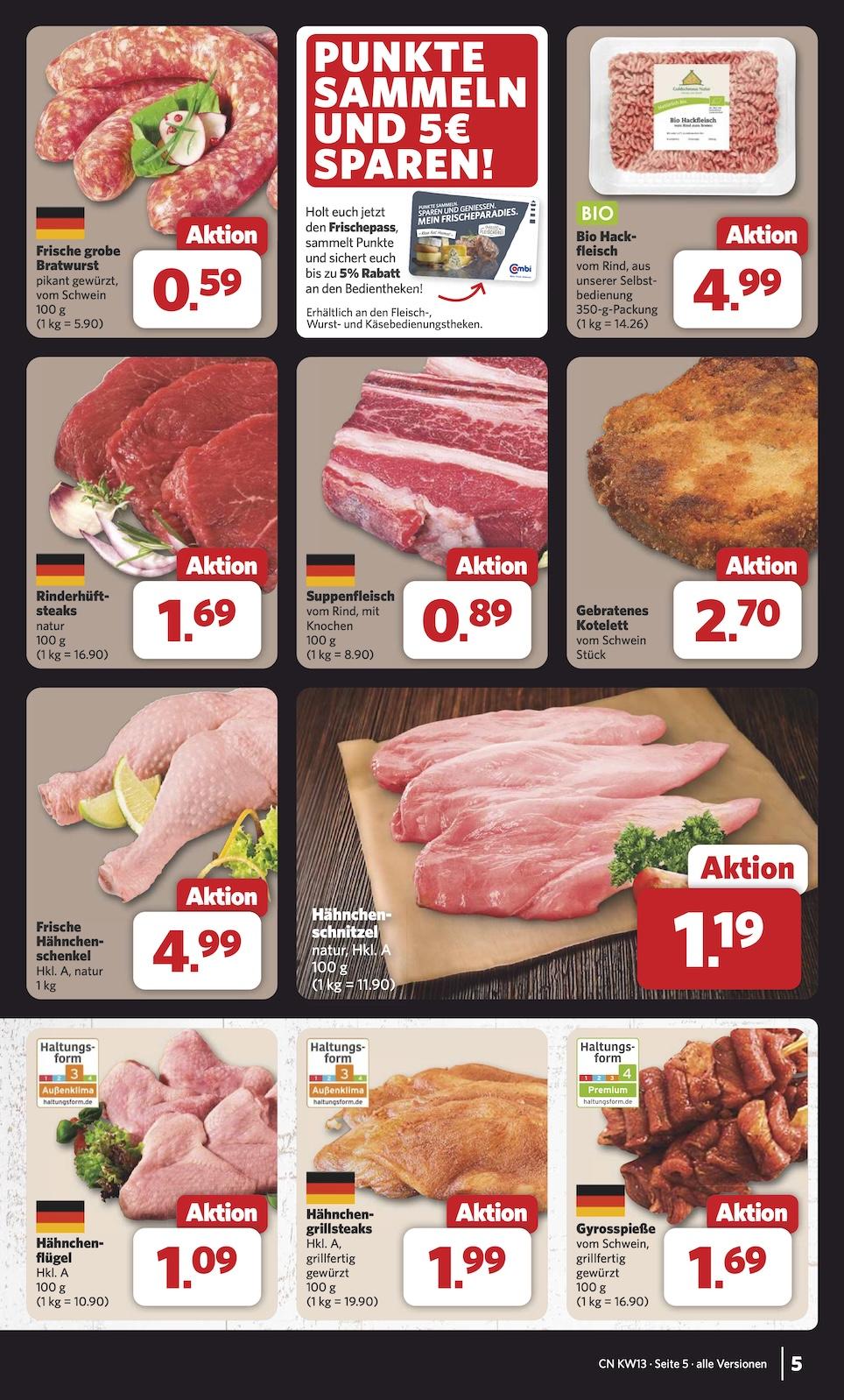 Combi Aktueller Prospekt ab Montag Seite 5