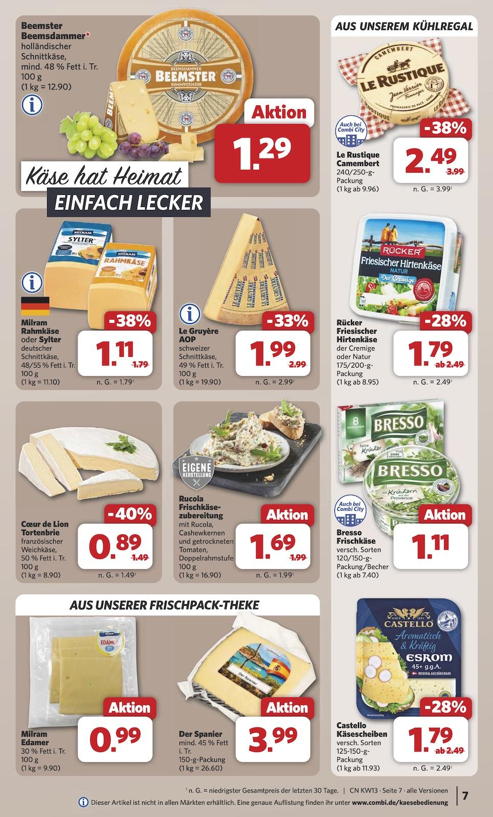 Combi Aktueller Prospekt ab Montag Seite 7