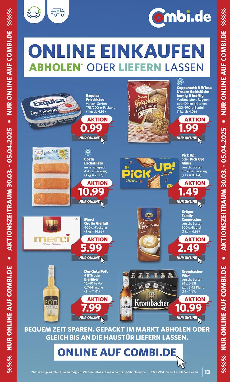 Combi Aktueller Prospekt ab Montag Seite 14