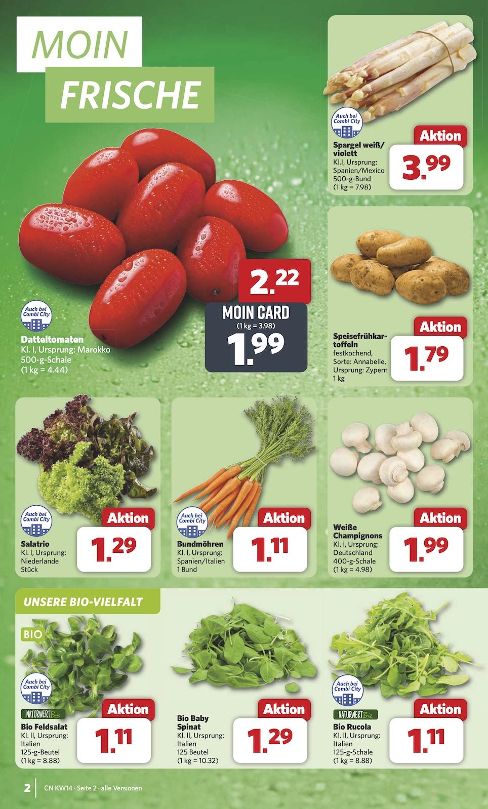 Combi Aktueller Prospekt ab Montag Seite 2