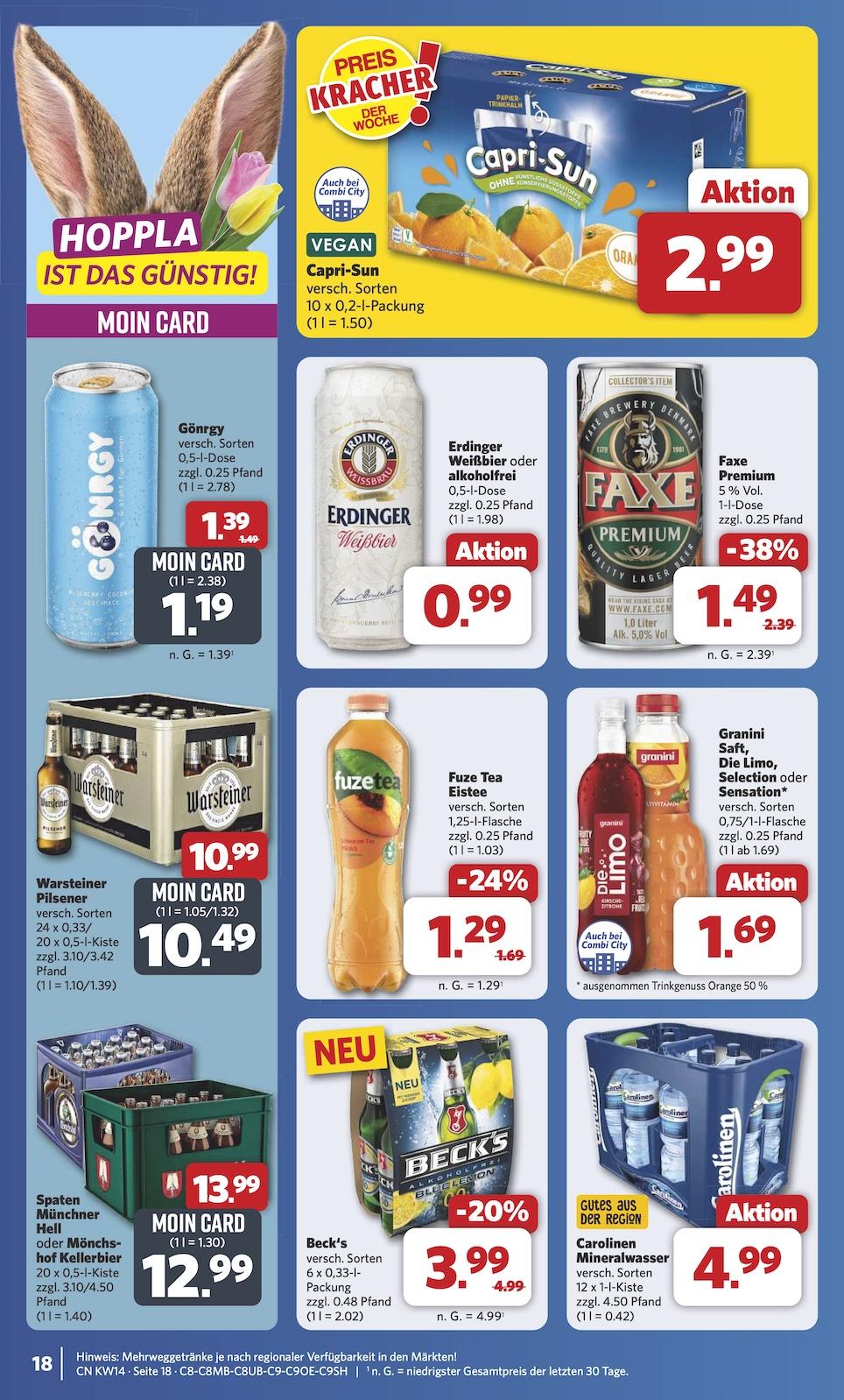Combi Aktueller Prospekt ab Montag Seite 22