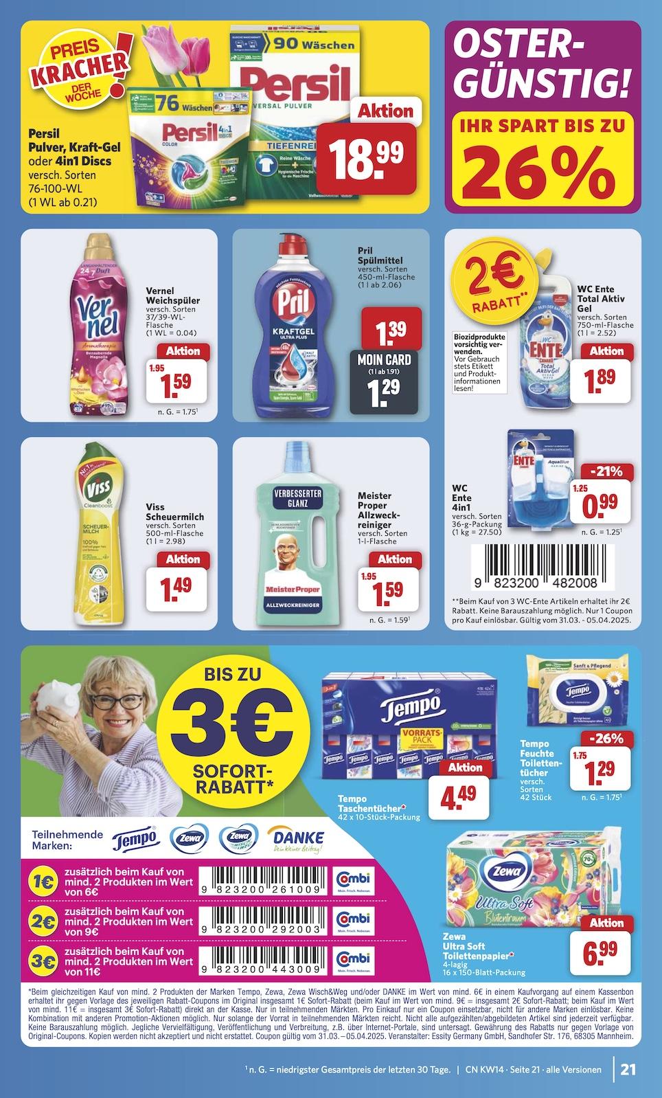 Combi Aktueller Prospekt ab Montag Seite 26