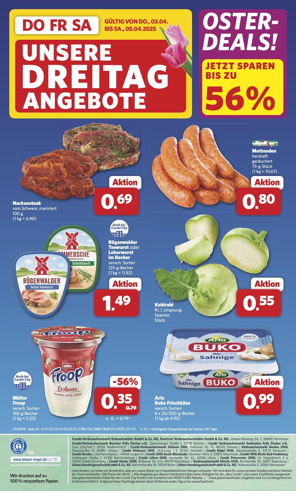 Combi Aktueller Prospekt ab Montag Seite 29