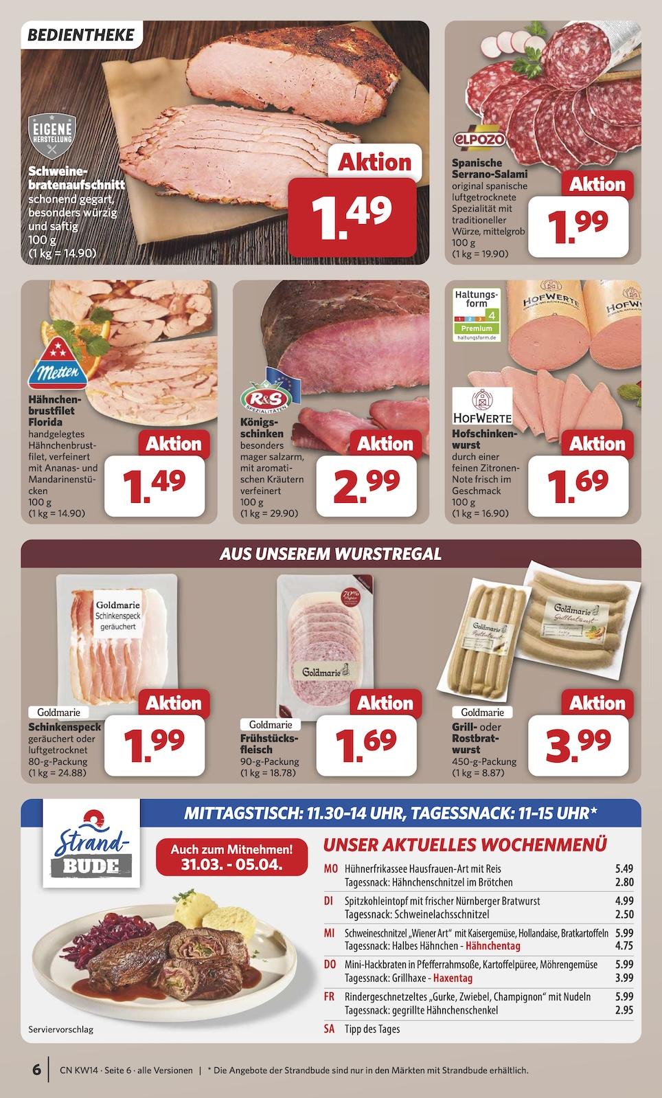 Combi Aktueller Prospekt ab Montag Seite 6