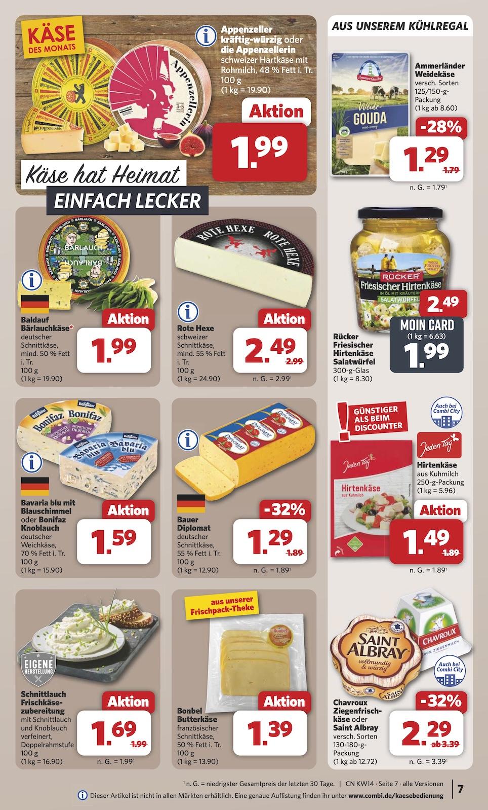 Combi Aktueller Prospekt ab Montag Seite 7