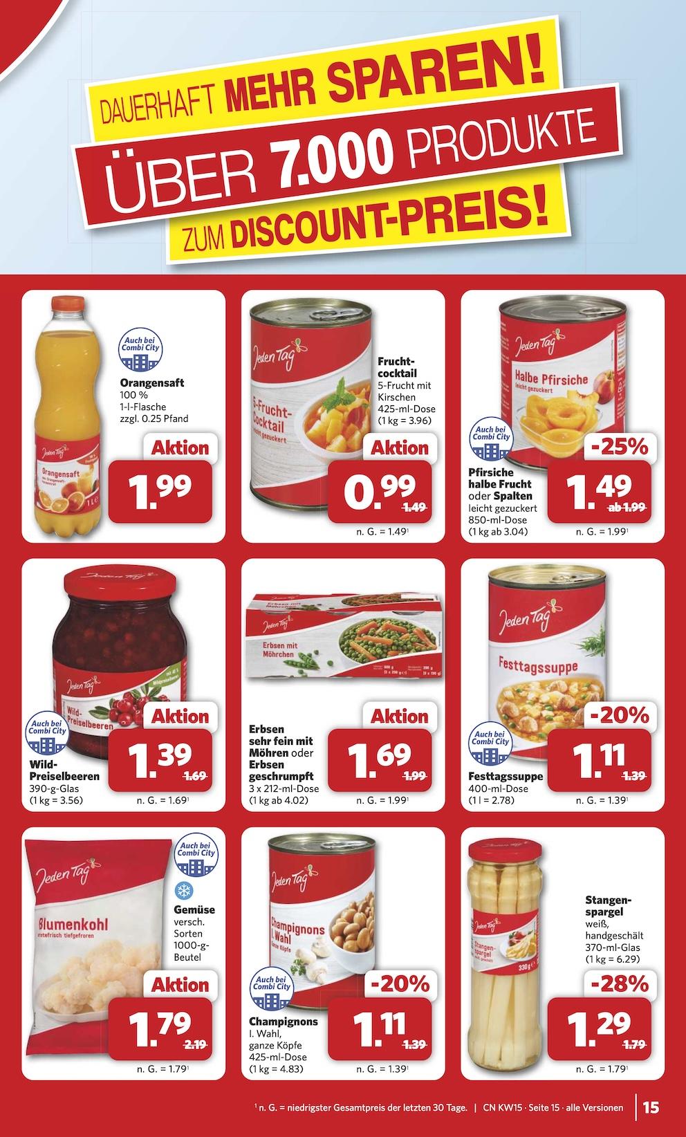 Combi Aktueller Prospekt ab Montag Seite 18