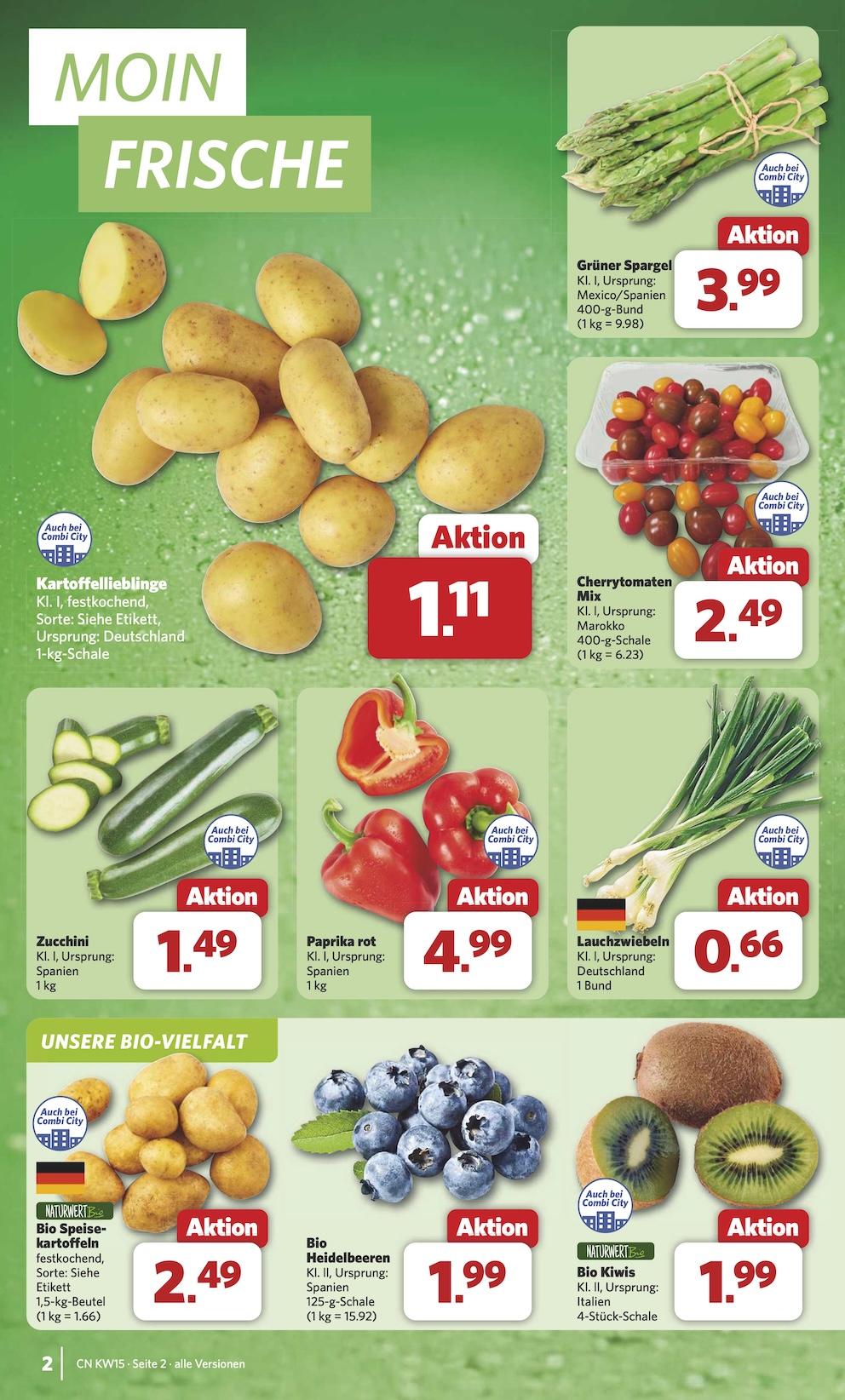 Combi Aktueller Prospekt ab Montag Seite 2