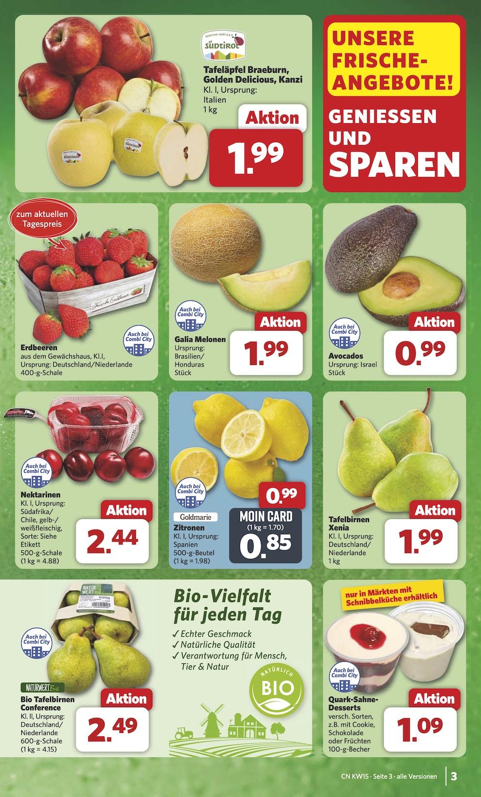 Combi Aktueller Prospekt ab Montag Seite 3