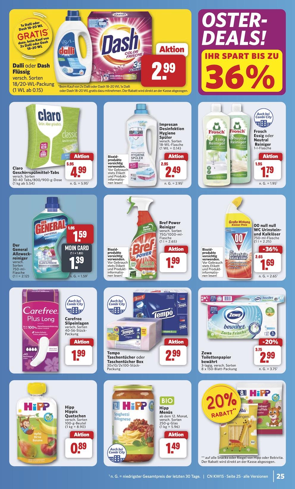 Combi Aktueller Prospekt ab Montag Seite 31