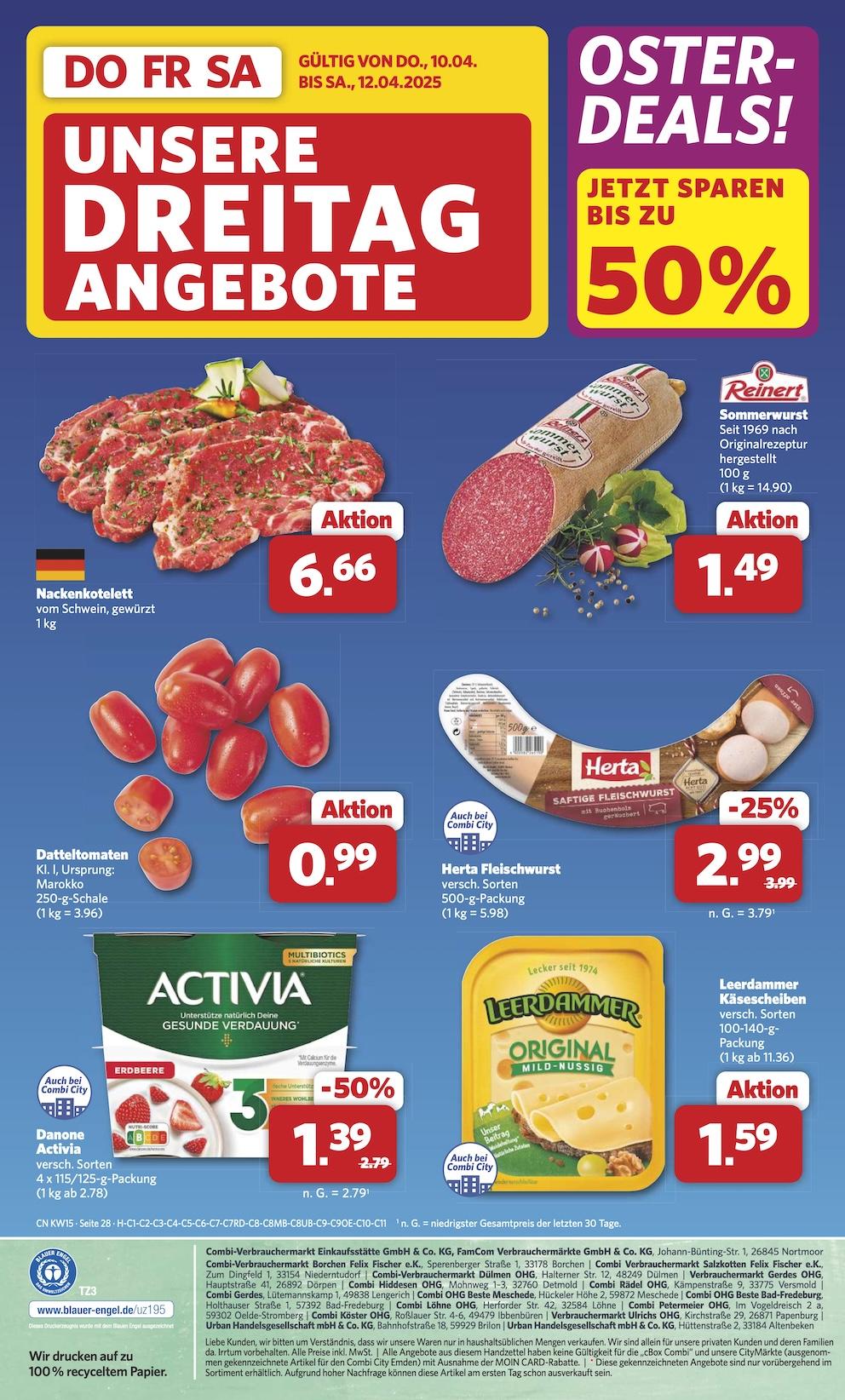Combi Aktueller Prospekt ab Montag Seite 34