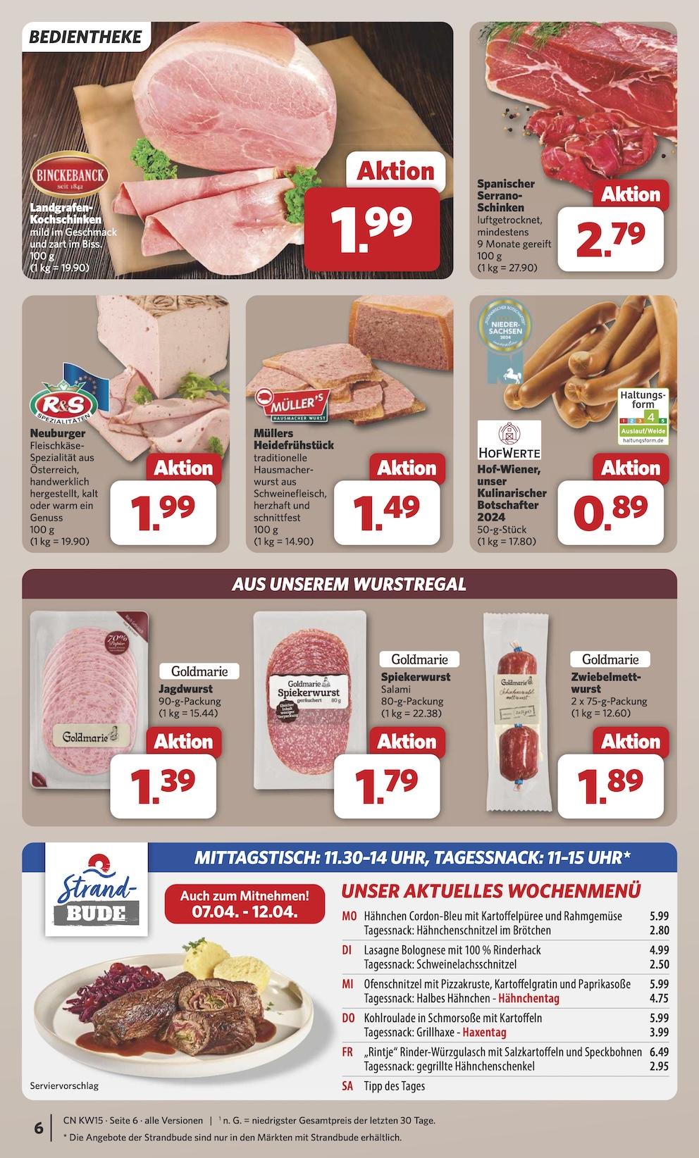 Combi Aktueller Prospekt ab Montag Seite 6