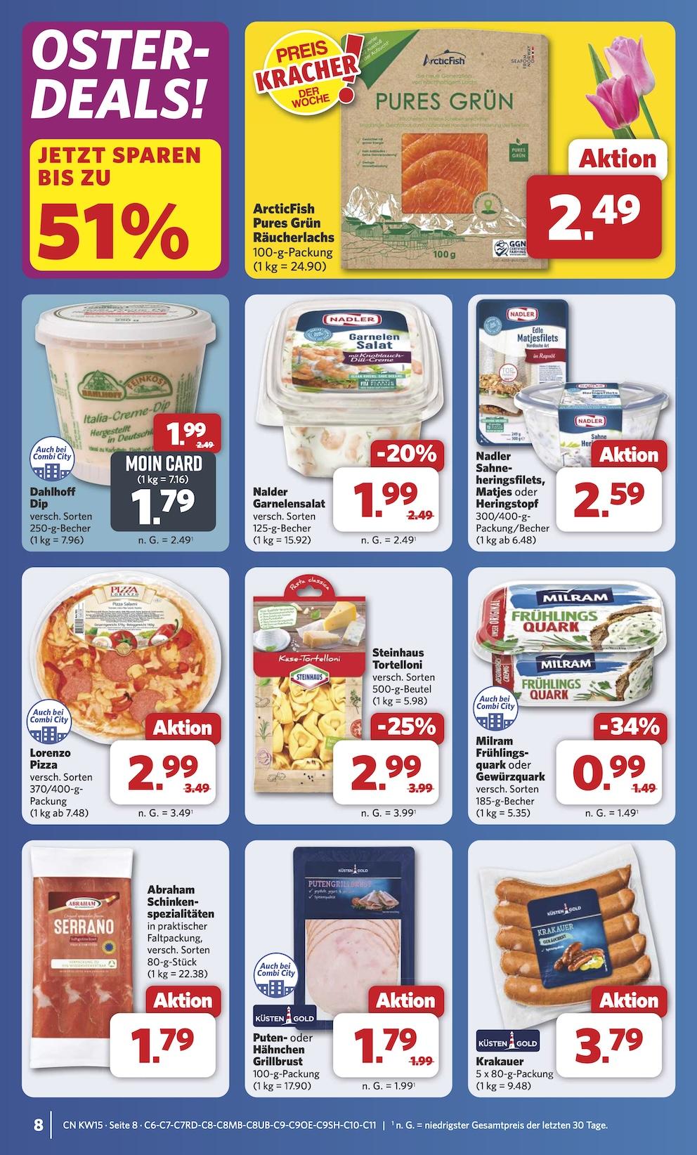 Combi Aktueller Prospekt ab Montag Seite 9