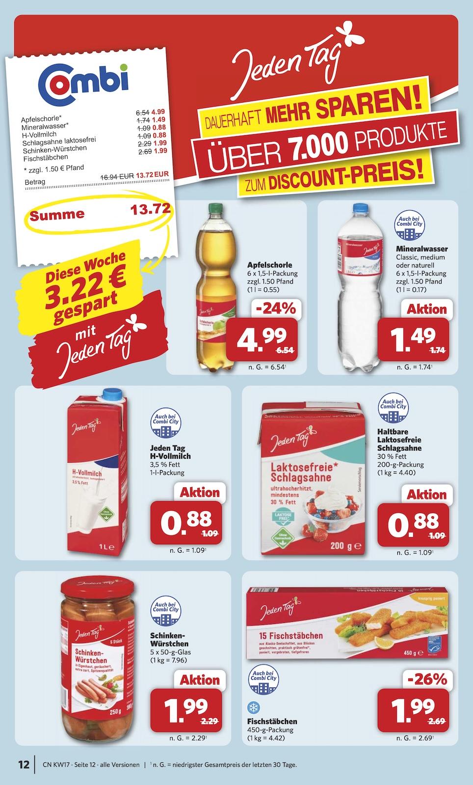 Combi Aktueller Prospekt ab Dienstag Seite 14
