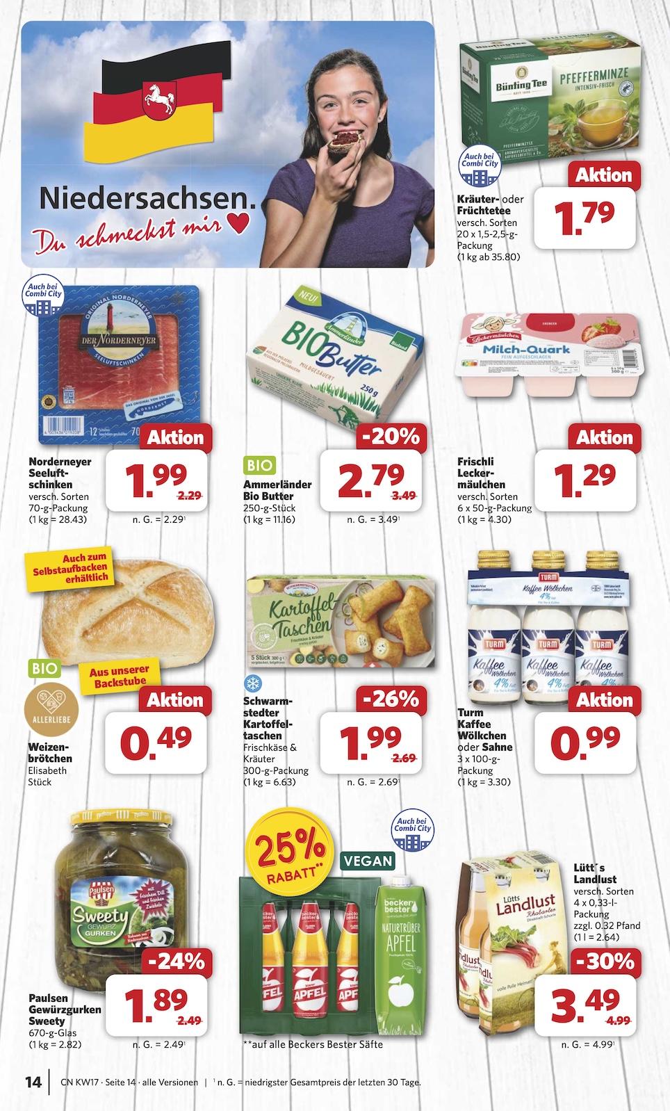 Combi Aktueller Prospekt ab Dienstag Seite 16