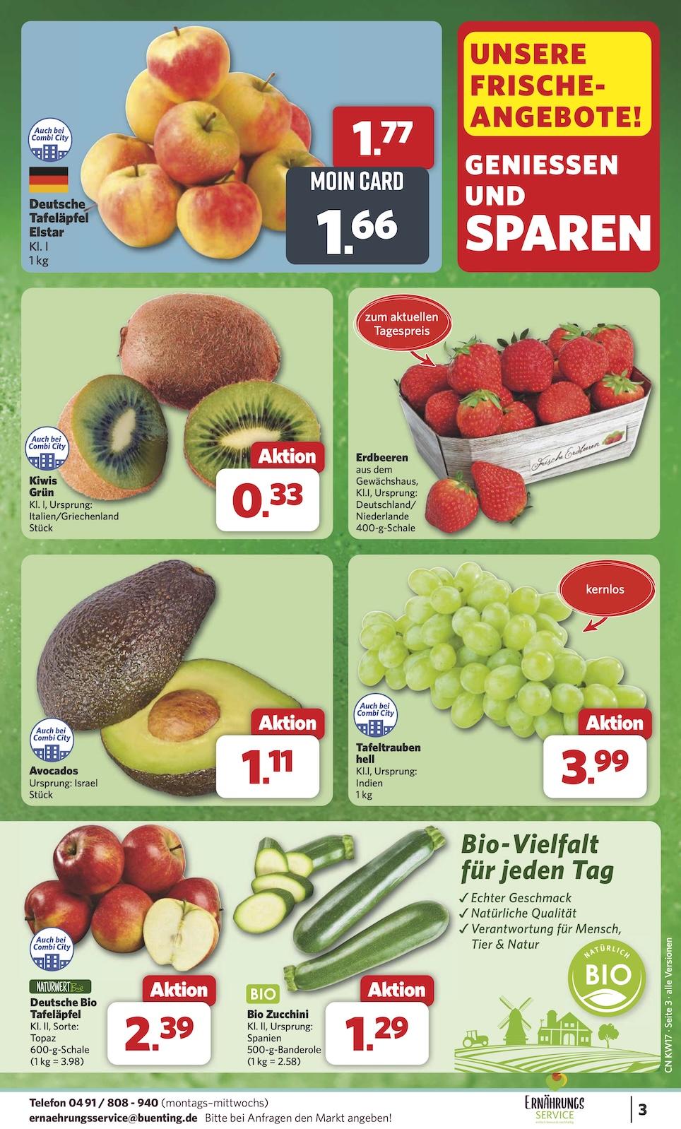 Combi Aktueller Prospekt ab Dienstag Seite 3