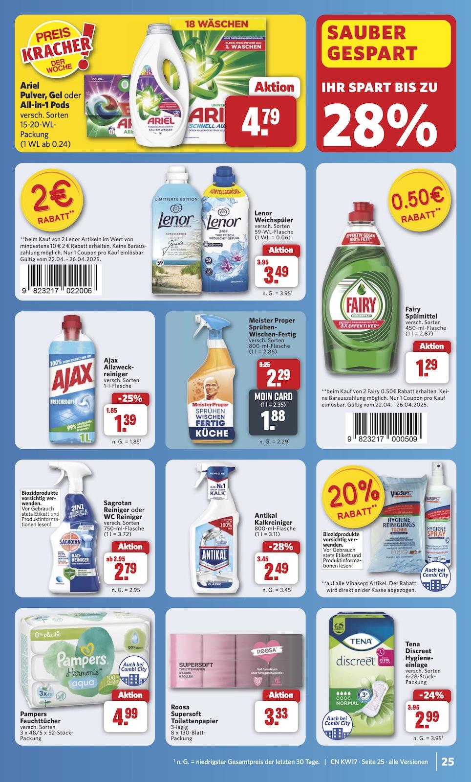 Combi Aktueller Prospekt ab Dienstag Seite 31