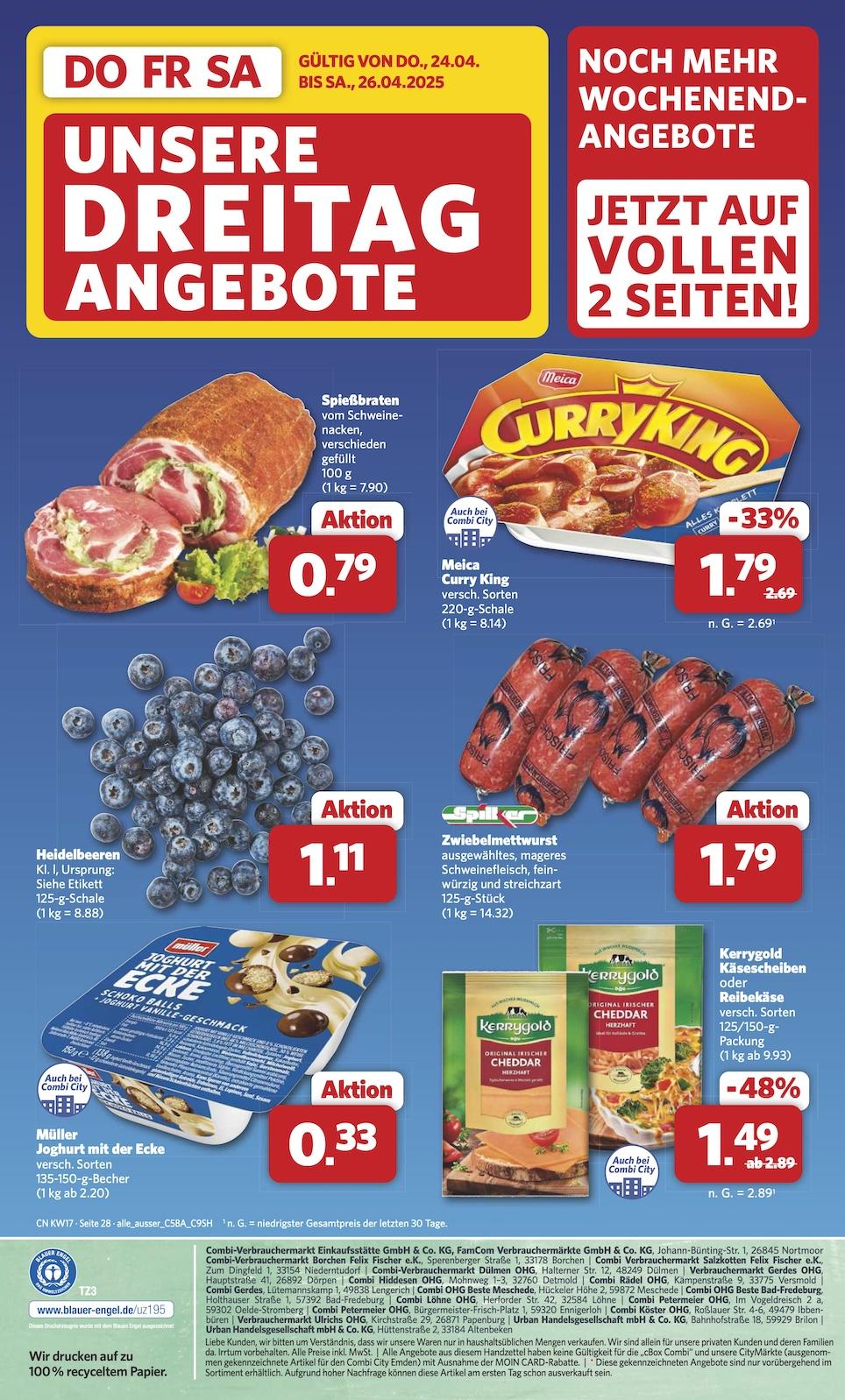 Combi Aktueller Prospekt ab Dienstag Seite 35
