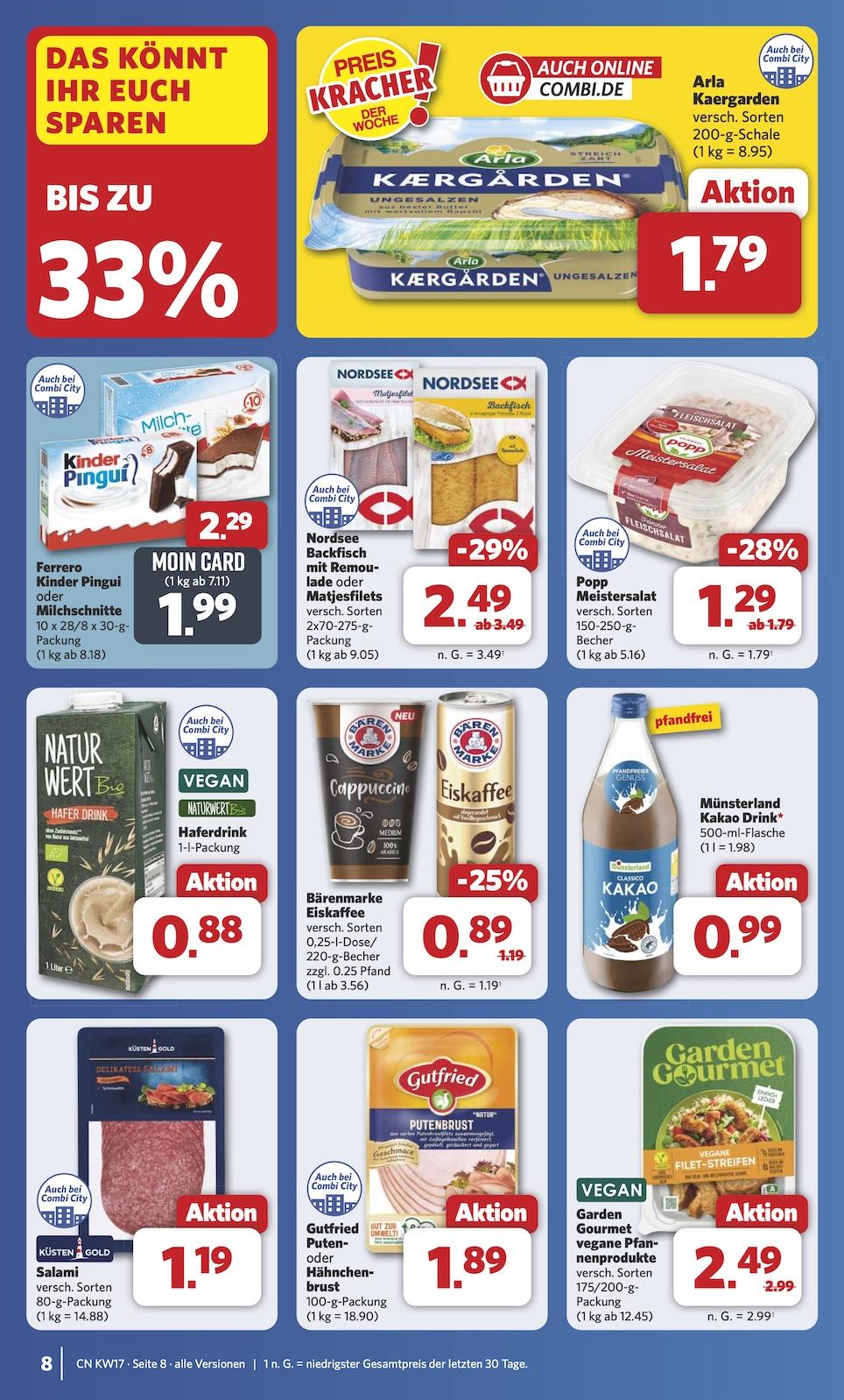 Combi Aktueller Prospekt ab Dienstag Seite 9