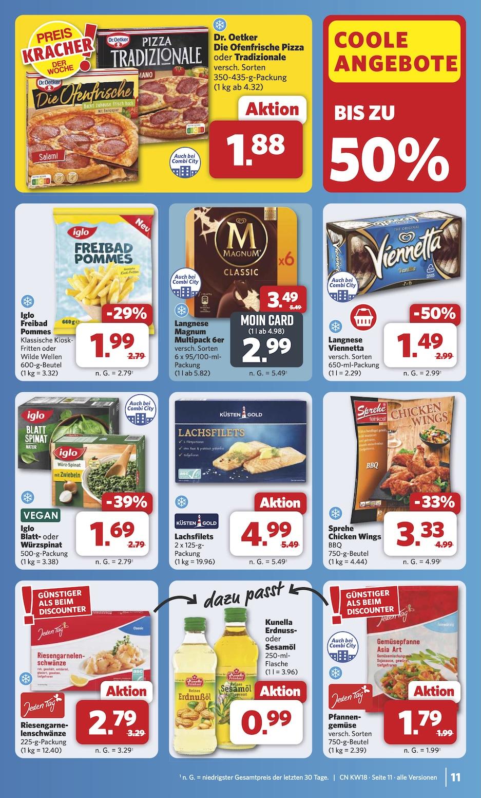 Combi Aktueller Prospekt ab Montag Seite 13