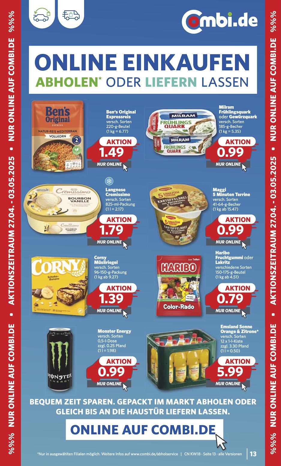 Combi Aktueller Prospekt ab Montag Seite 16