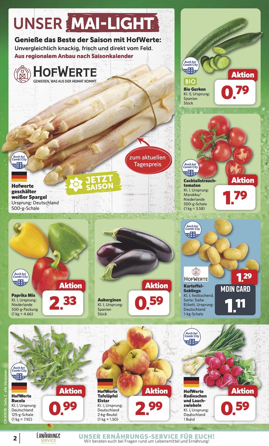 Combi Aktueller Prospekt ab Montag Seite 2