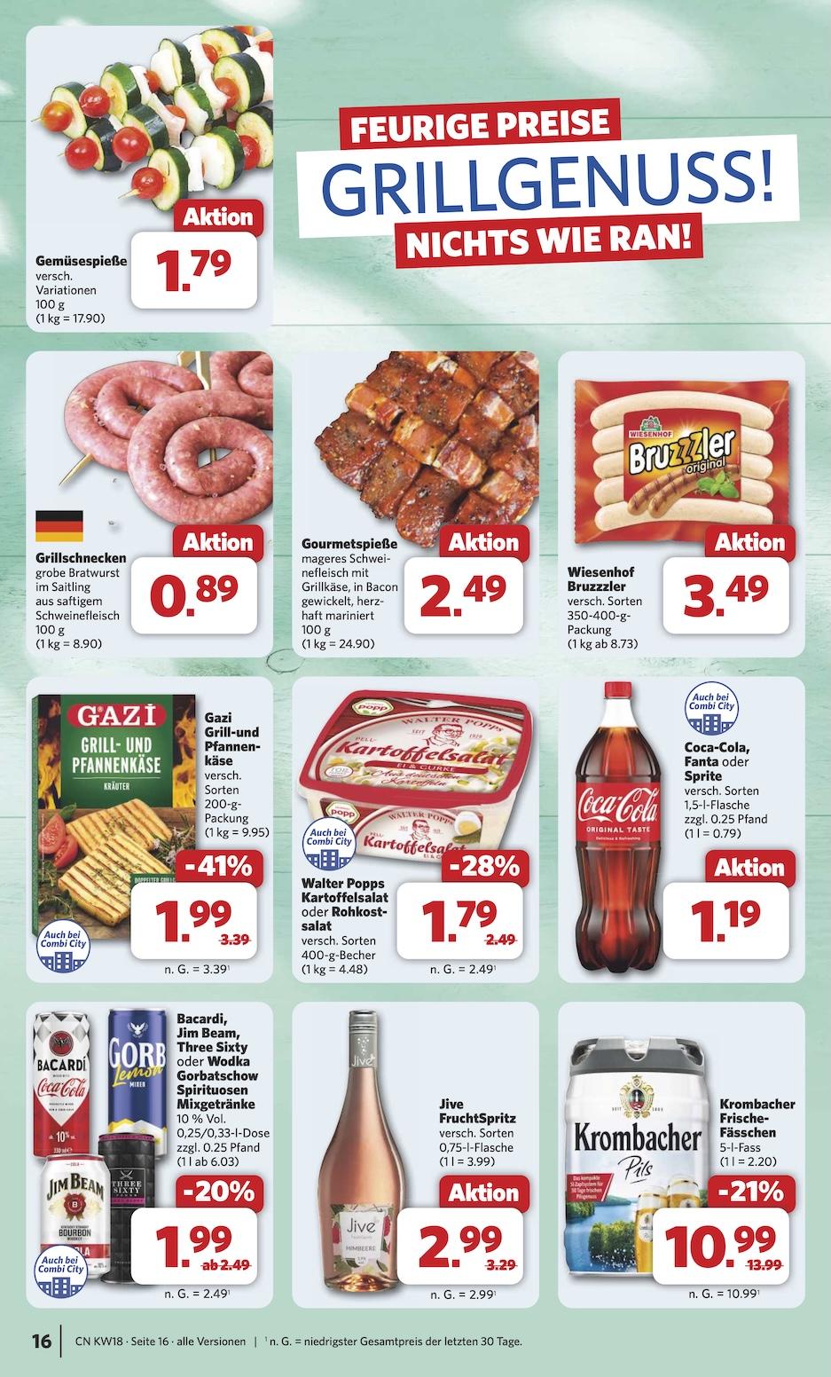 Combi Aktueller Prospekt ab Montag Seite 20