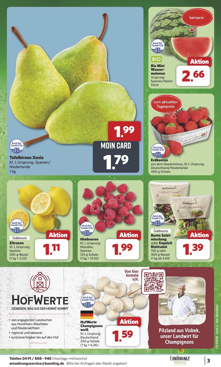 Combi Aktueller Prospekt ab Montag Seite 3