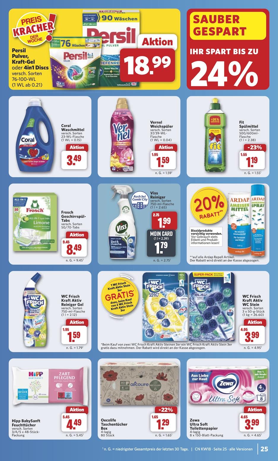 Combi Aktueller Prospekt ab Montag Seite 30