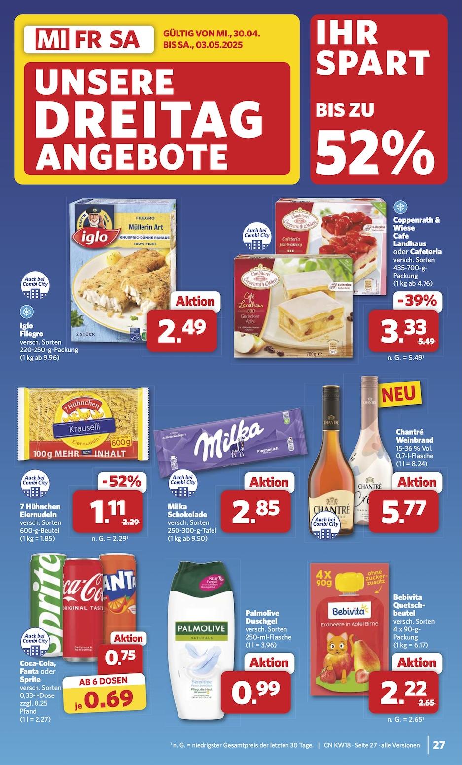 Combi Aktueller Prospekt ab Montag Seite 33