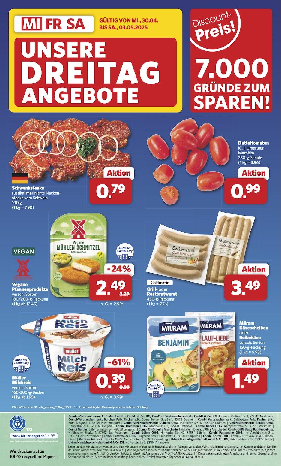 Combi Aktueller Prospekt ab Montag Seite 34