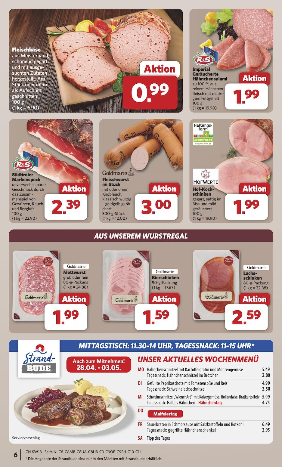 Combi Aktueller Prospekt ab Montag Seite 6