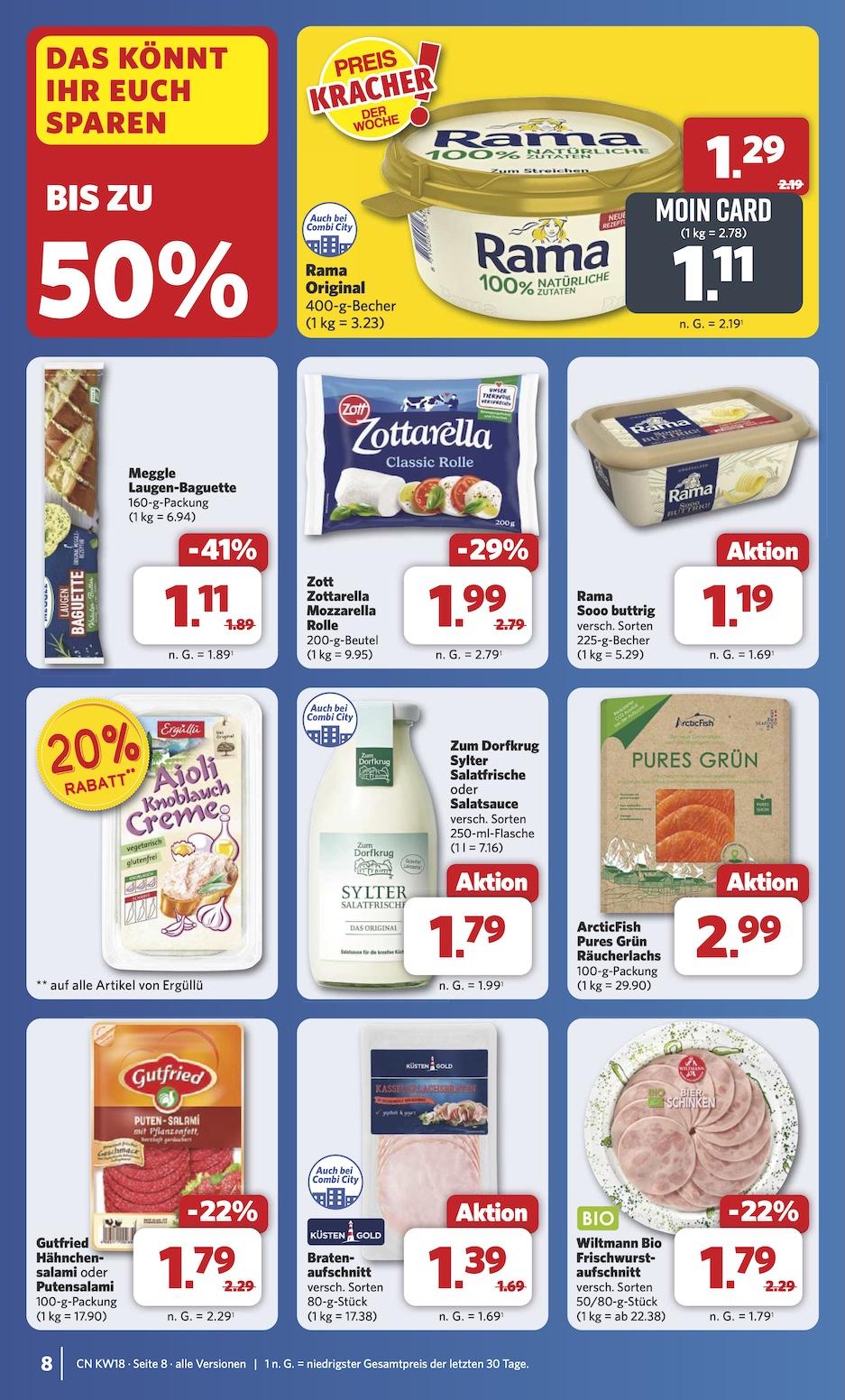 Combi Aktueller Prospekt ab Montag Seite 9