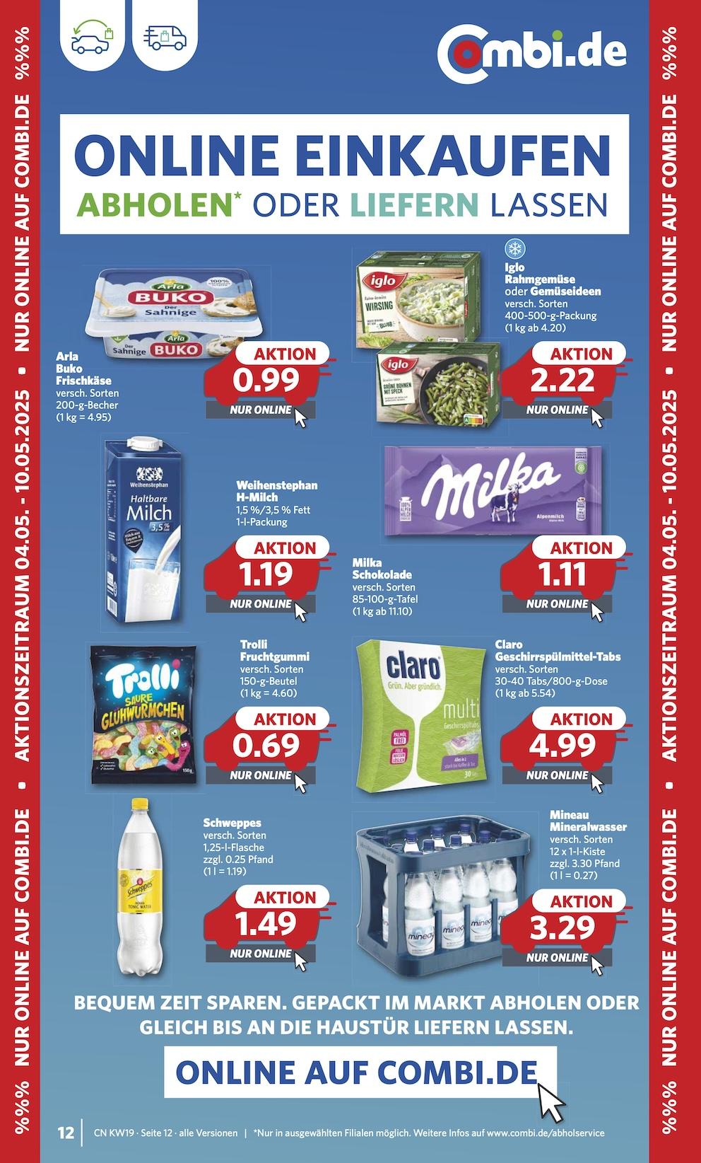 Combi Aktueller Prospekt ab Montag Seite 14