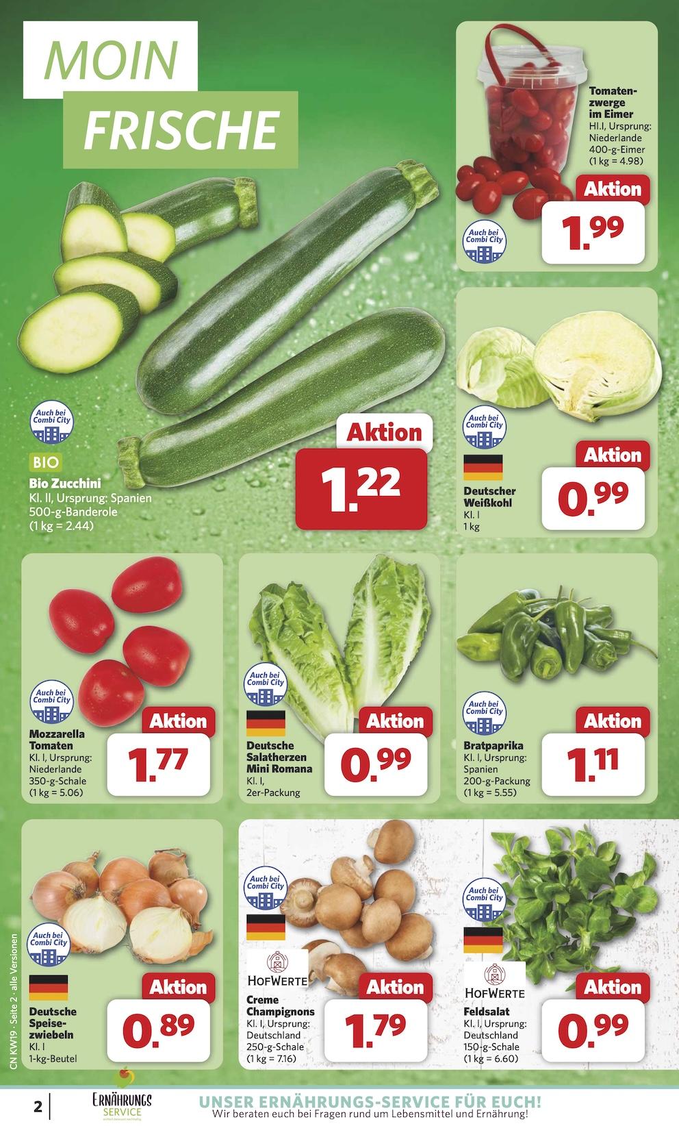 Combi Aktueller Prospekt ab Montag Seite 2