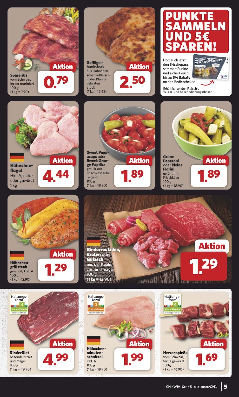Combi Aktueller Prospekt ab Montag Seite 5