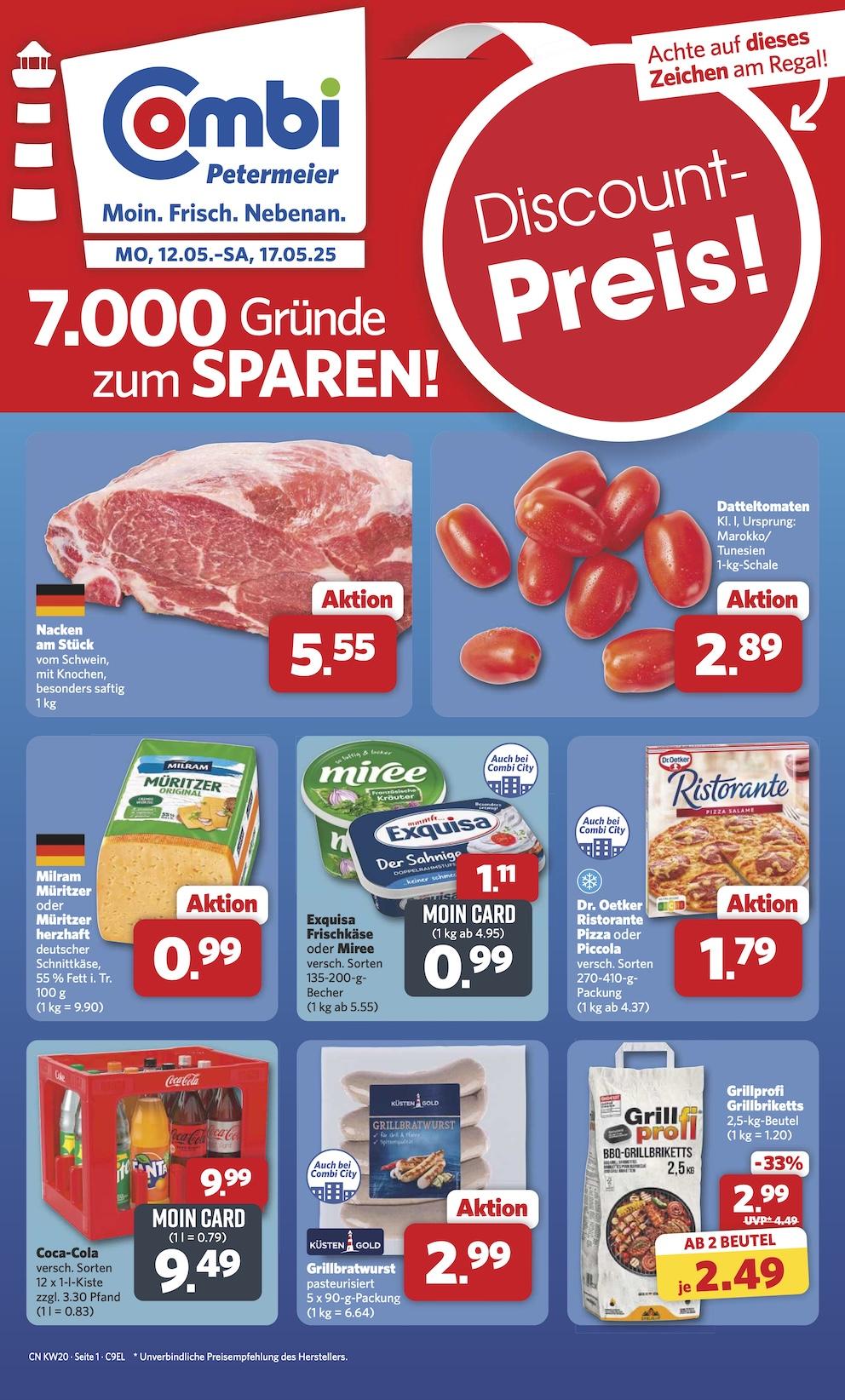 Combi Aktueller Prospekt ab Montag Seite 1