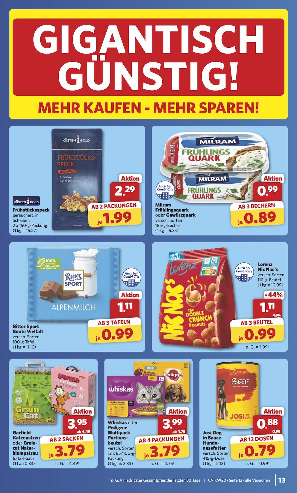 Combi Aktueller Prospekt ab Montag Seite 17