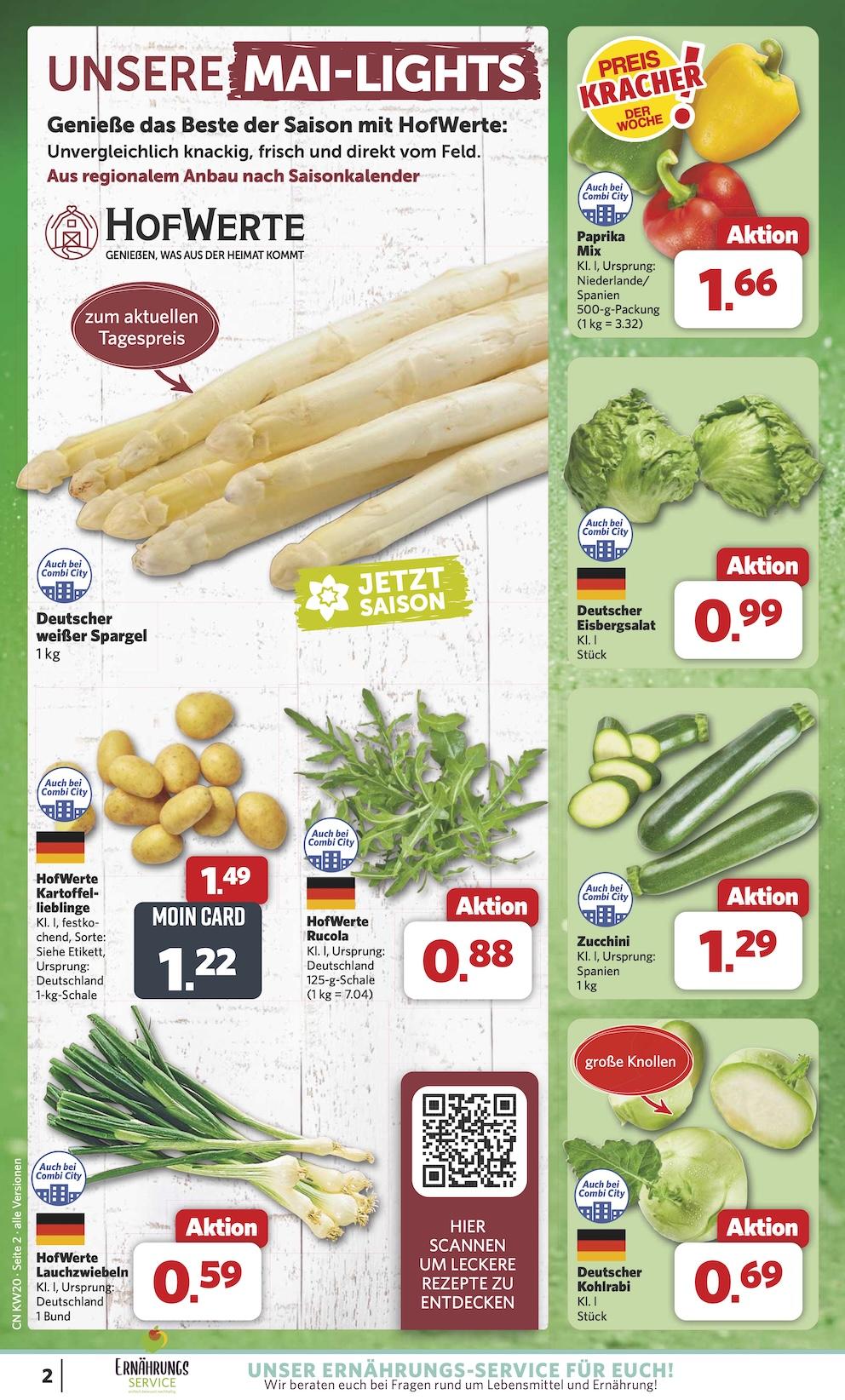 Combi Aktueller Prospekt ab Montag Seite 2