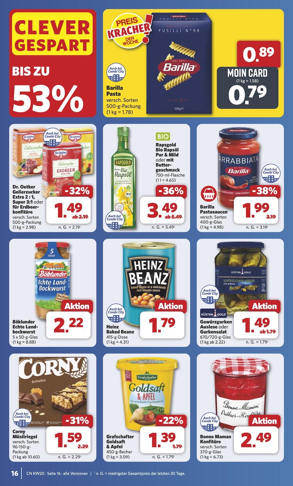 Combi Aktueller Prospekt ab Montag Seite 21