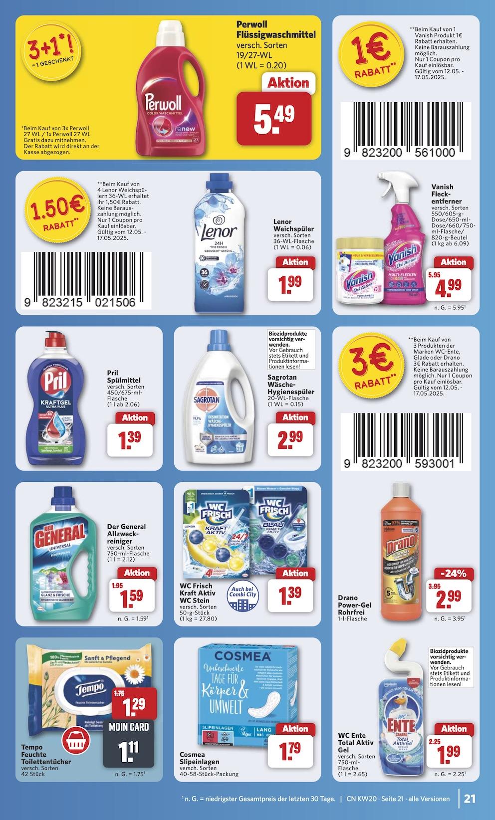 Combi Aktueller Prospekt ab Montag Seite 29
