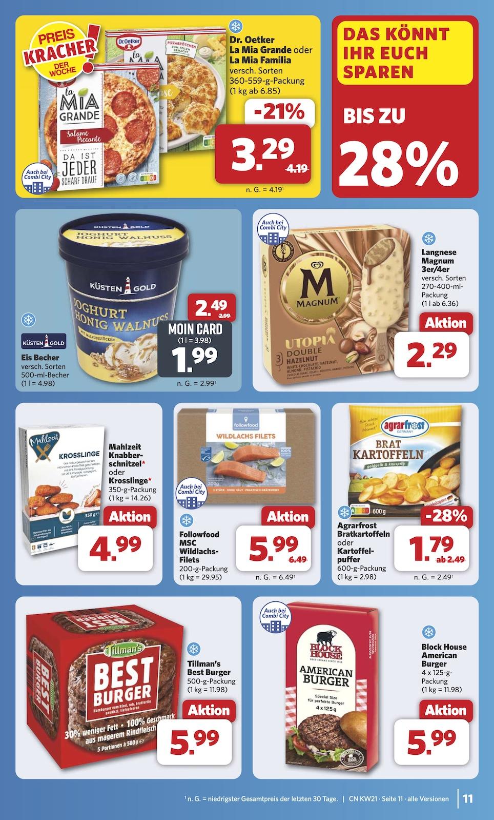 Combi Aktueller Prospekt ab Montag Seite 11