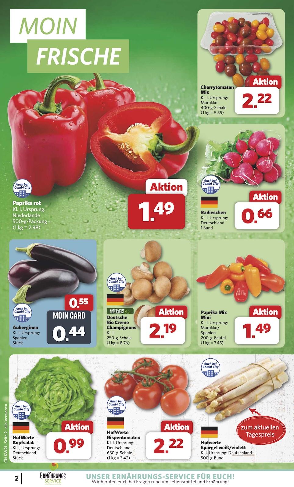 Combi Aktueller Prospekt ab Montag Seite 2