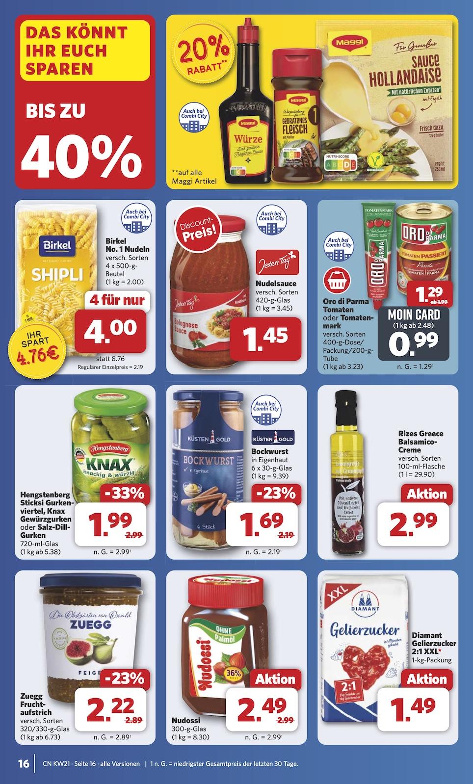 Combi Aktueller Prospekt ab Montag Seite 20