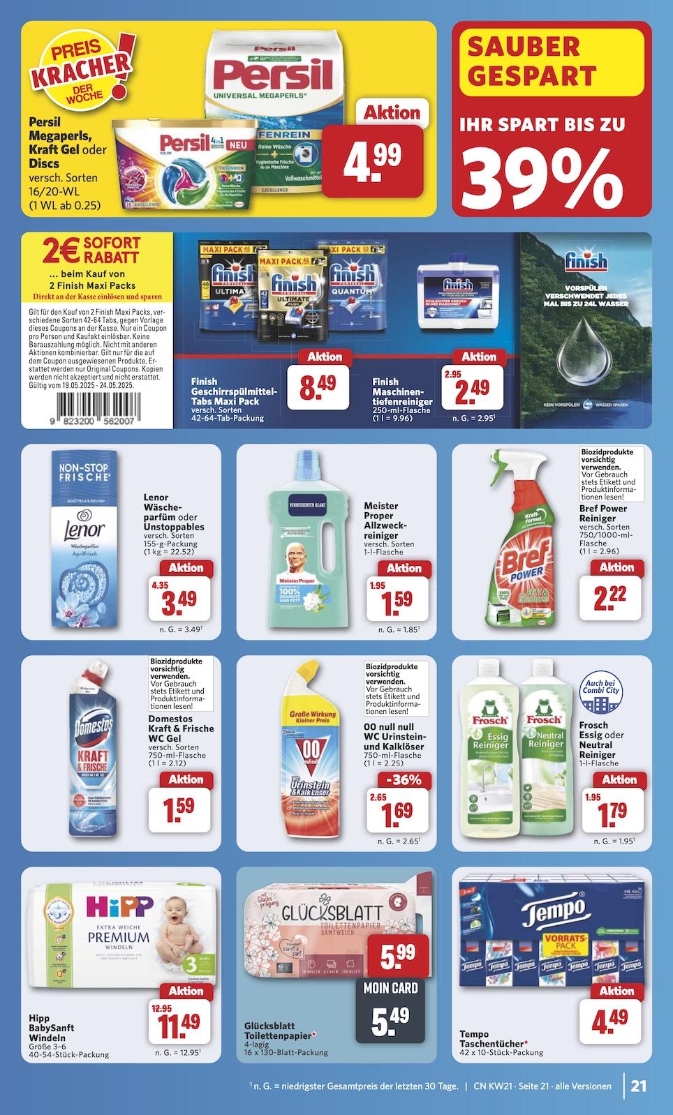Combi Aktueller Prospekt ab Montag Seite 29