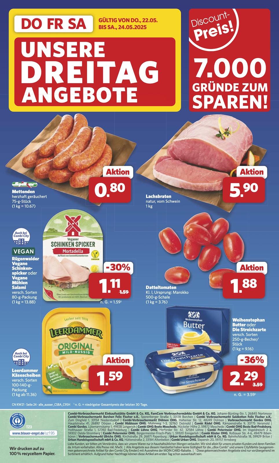 Combi Aktueller Prospekt ab Montag Seite 34