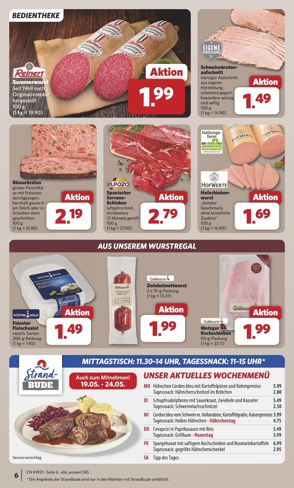 Combi Aktueller Prospekt ab Montag Seite 6