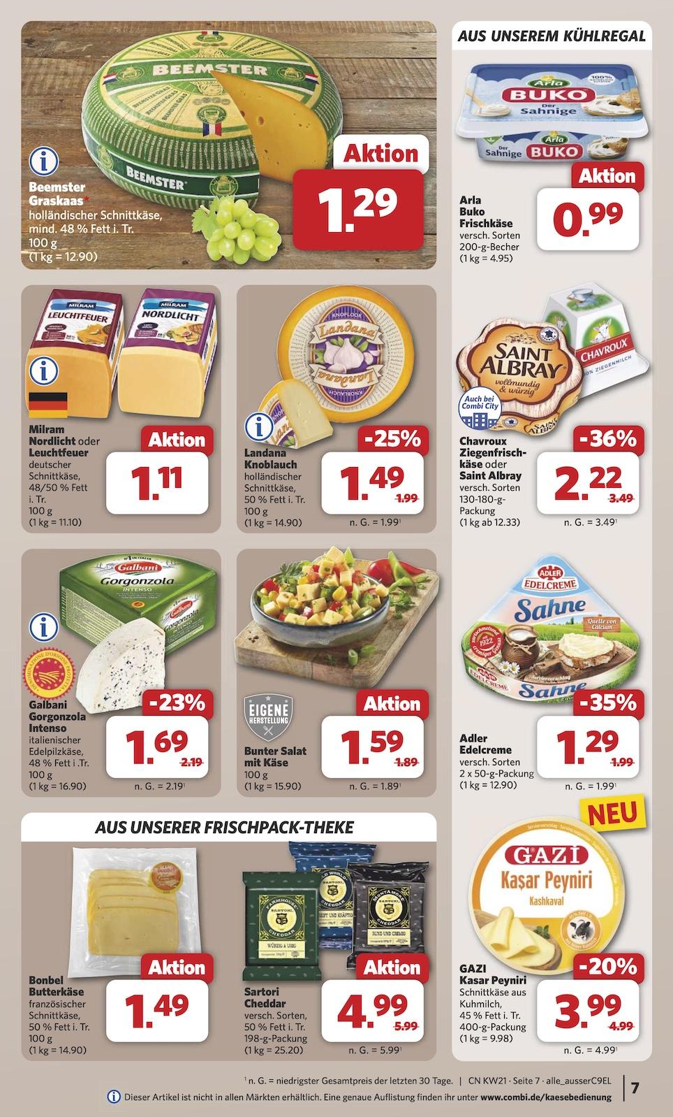 Combi Aktueller Prospekt ab Montag Seite 7