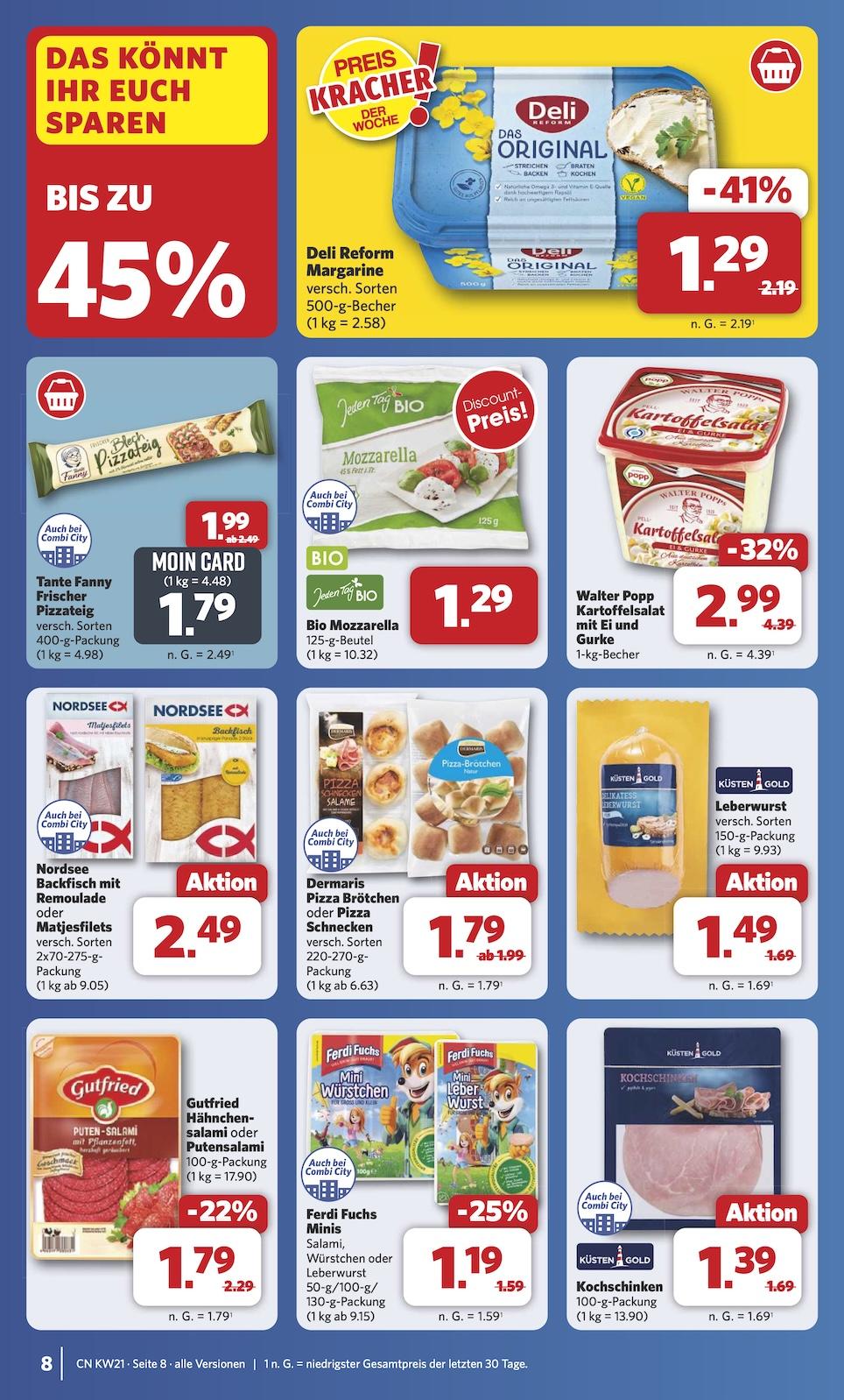 Combi Aktueller Prospekt ab Montag Seite 8