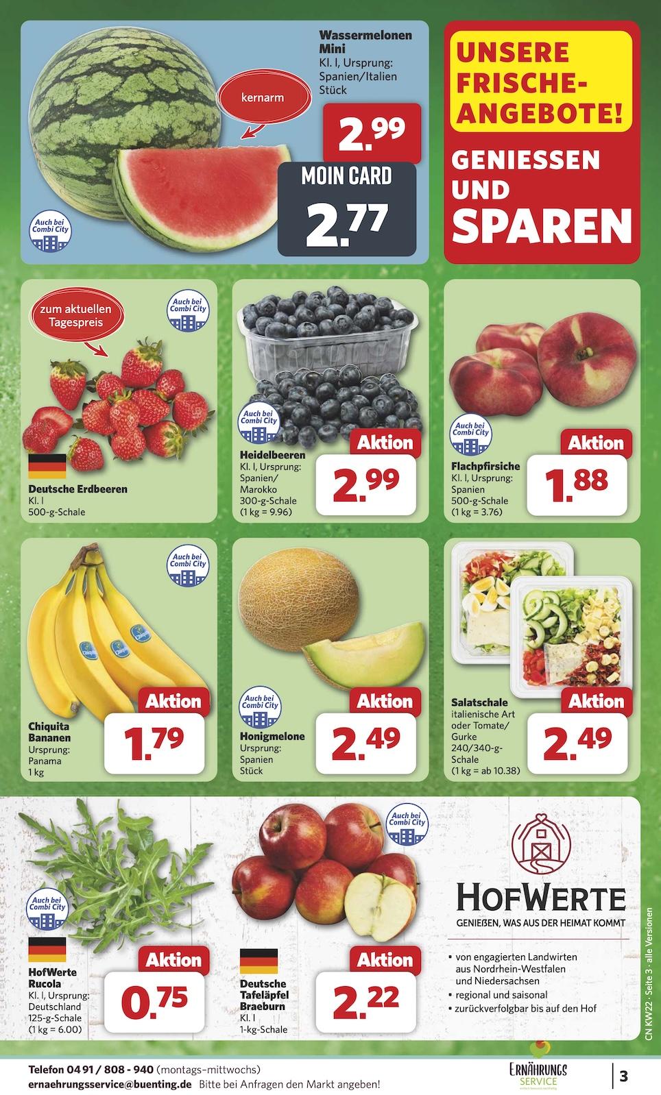 Combi Aktueller Prospekt ab Montag Seite 3