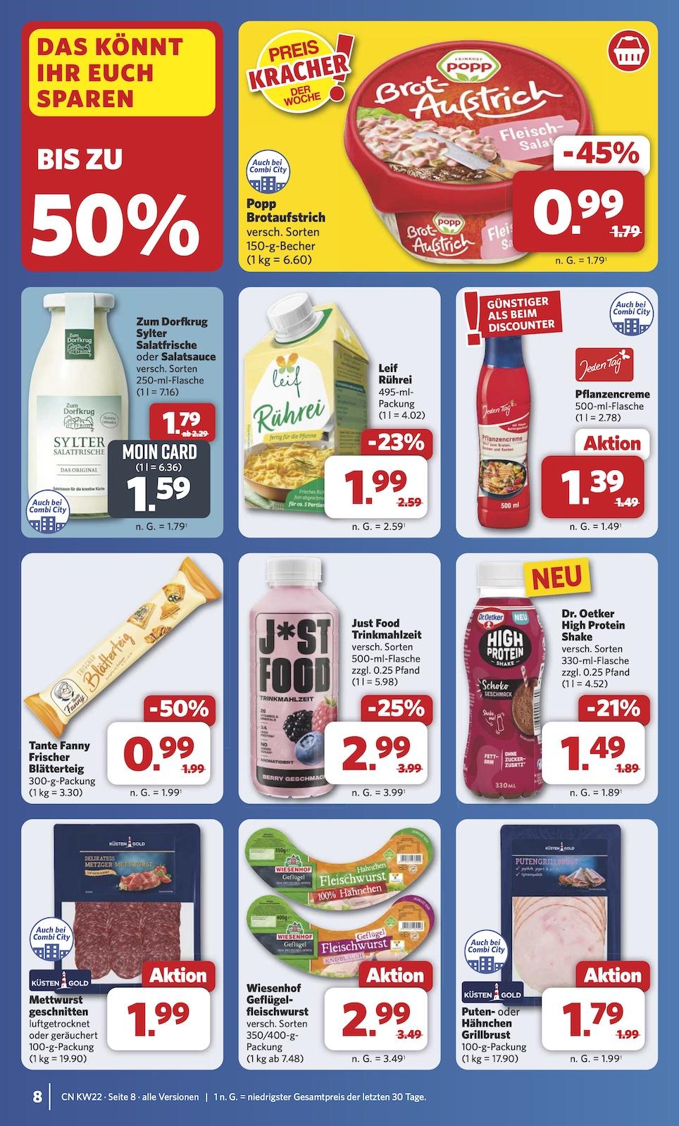 Combi Aktueller Prospekt ab Montag Seite 9